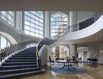 Grand Staircase and Atrium at The Ballantyne, A Luxury Collection Hotel, Charlotte